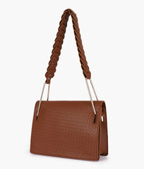 RTW Creation - Brown loop strap shoulder bag
