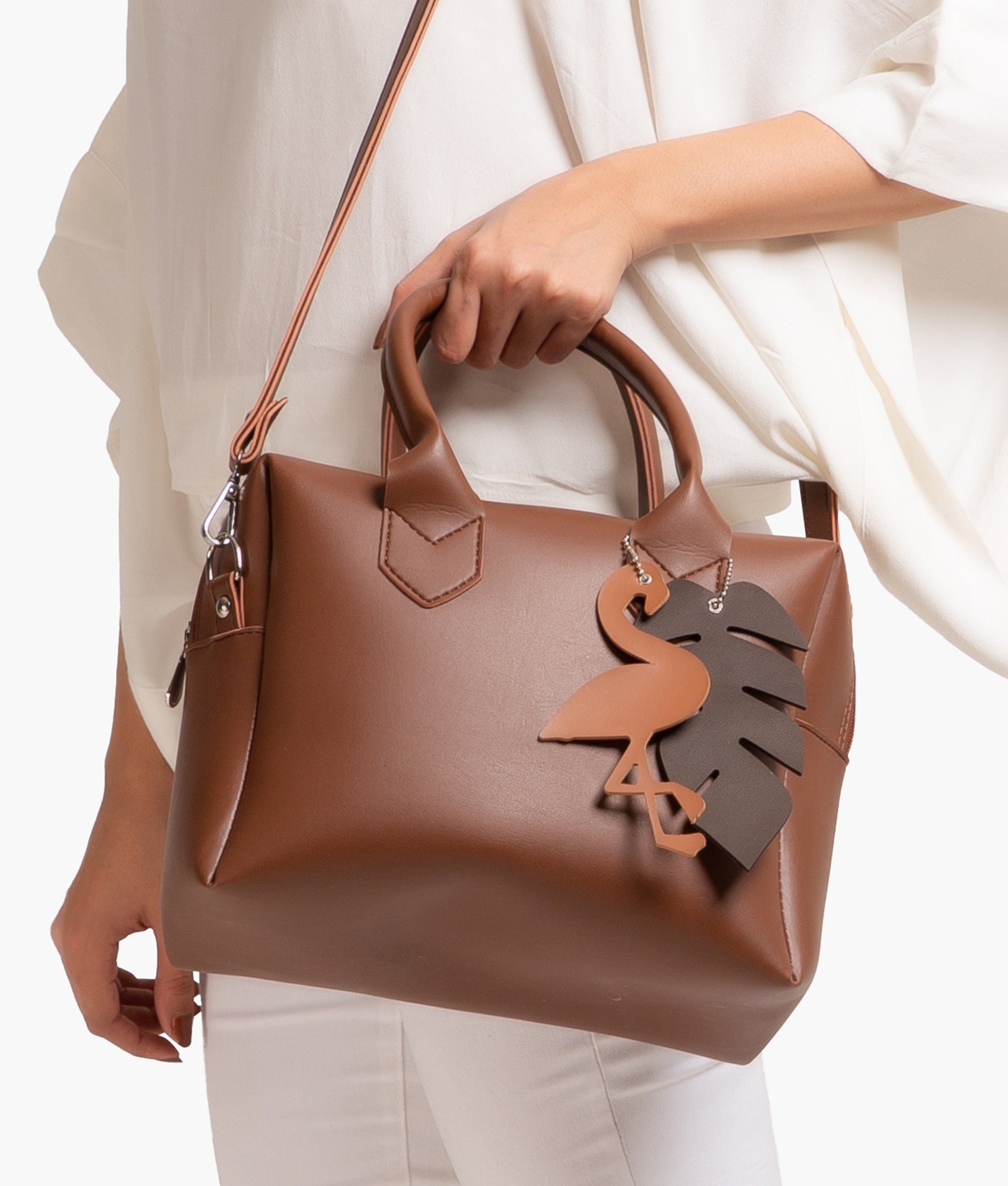 RTW Creation - Horse brown mini bowling bag