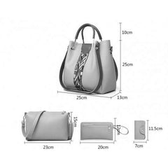 CAPRI 4 PCS BROWN - Bag X