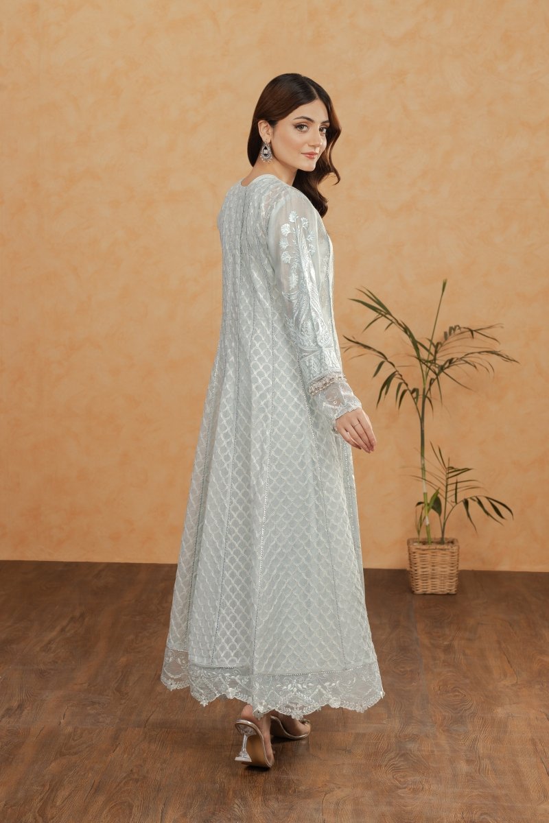 Manahils Stitched Formals K-207-Ice Queen