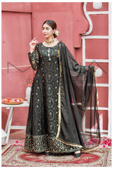 Manahils Stitched Formals Kurti 098