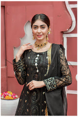 Manahils Stitched Formals Kurti 098