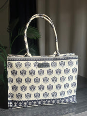 Fineur Canvas Tote Lotus