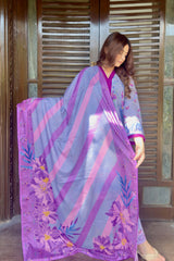 Zayne By Mashrib Stitched Summer Vol-01 Suit-Amethyste - 3pc