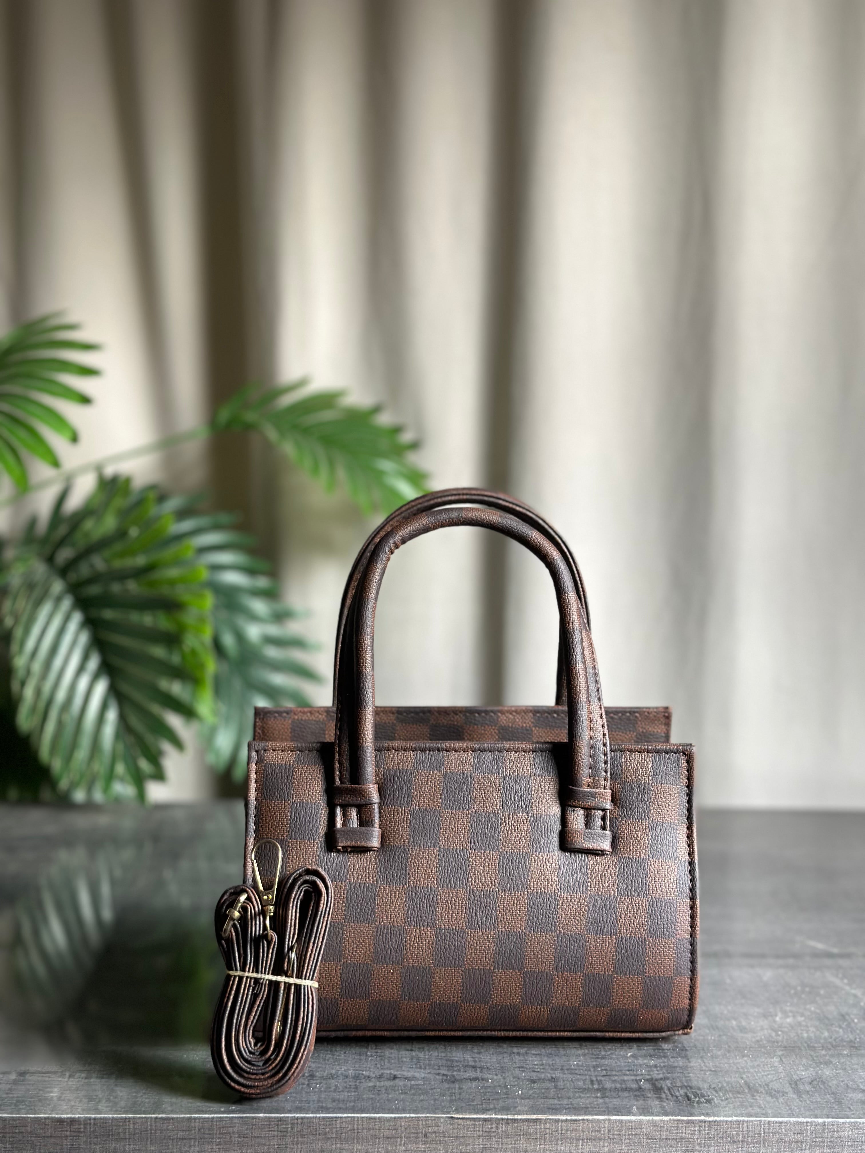 Checkered Style Handbag Design for women 2026