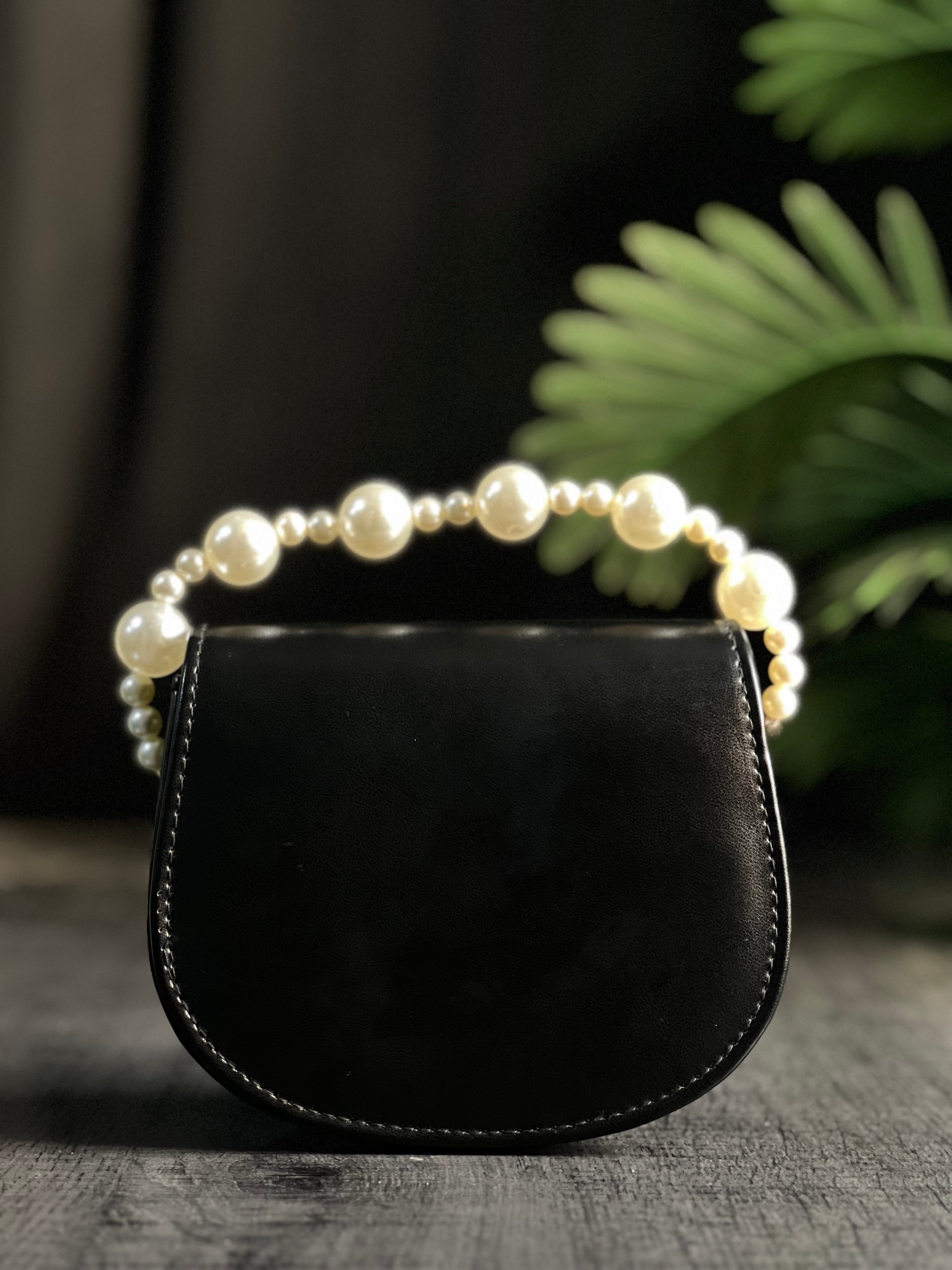Pearl Handle Mini Crossbody HandBag For girls 2026