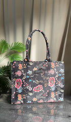 Fineur Canvas Tote Black Multi