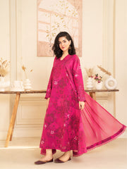 Tiraz Stitched 2 Piece Summer Suit-Khirad - 2pc