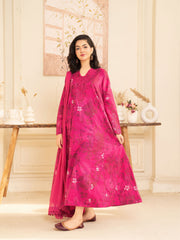 Tiraz Stitched 2 Piece Summer Suit-Khirad - 2pc