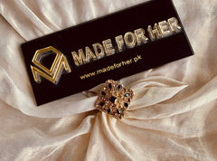 Made For Her-Squarish Ring - KSH094