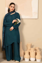 Tiraz Stitched 3 Piece Formals Suit-Husna