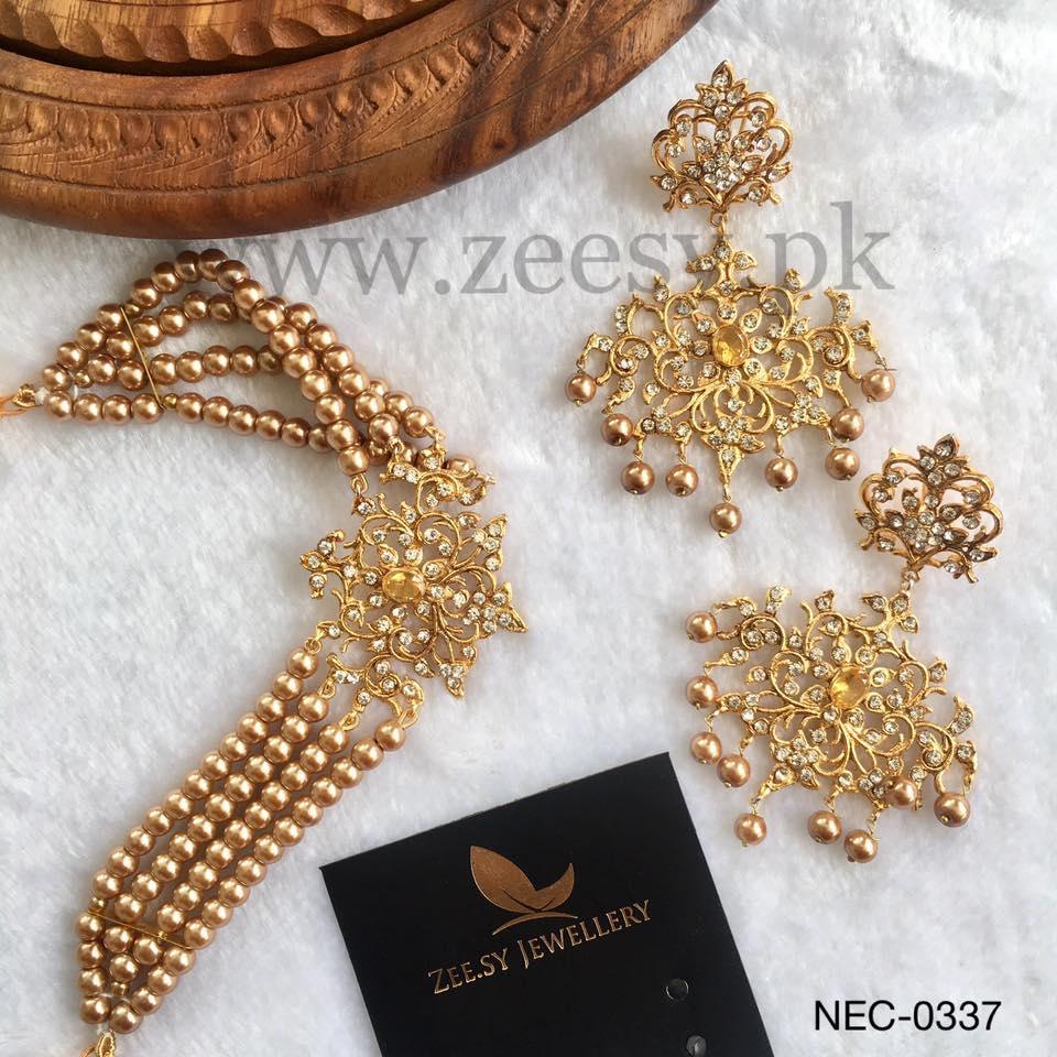 SUNFLOWER NECKLACE-0337 - Zeesy Jewellery
