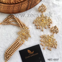 SUNFLOWER NECKLACE-0337 - Zeesy Jewellery