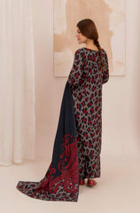 Feathers Unstitched Winter Arrivals Suit-LUNARE-FT591