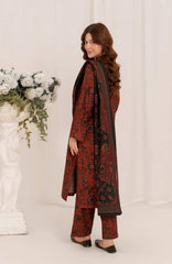 Feathers Unstitched Winter Arrivals Suit-SOLVAN-FT590