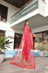 Dressline 3 Piece Fancy Emb Chikankari Net Collection