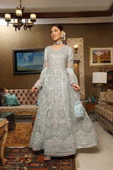 Dressline Semi Stitched 3 Pc Luxury Emb Net Collection