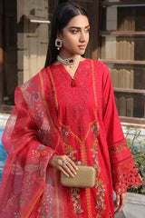 Dressline 3 Piece Fancy Emb Chikankari Net Collection