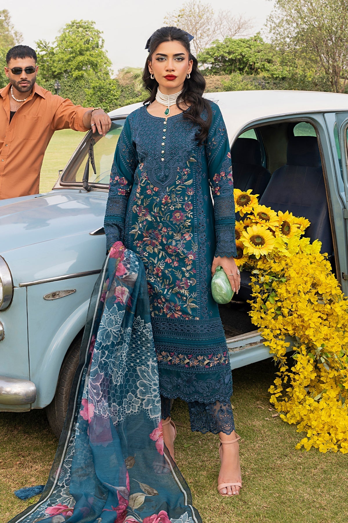 Rang E Bahar By Imrozia Serene Stitched 3 Piece Summer Collection'2025-IP-129 AMISH