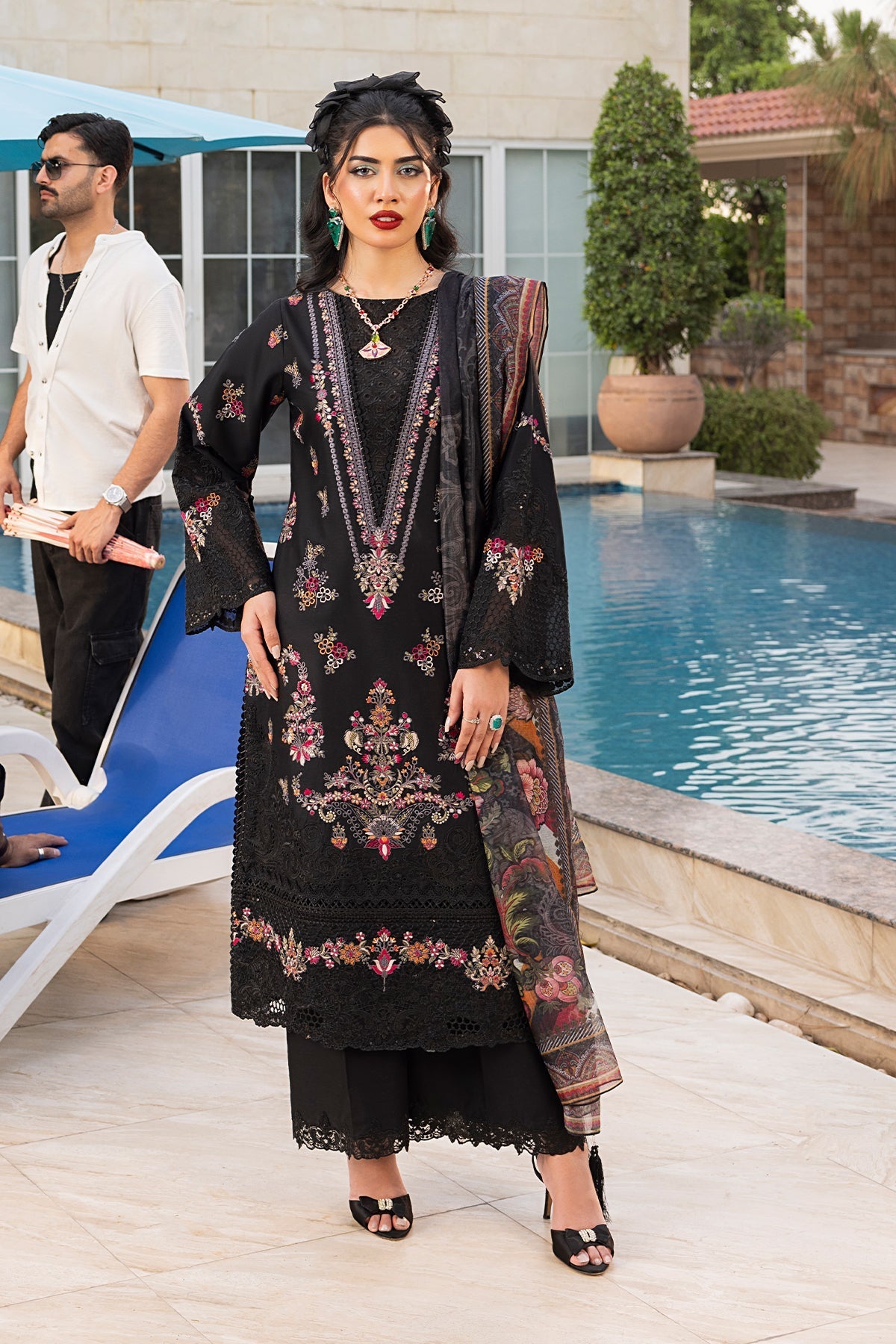 Rang E Bahar By Imrozia Serene Stitched 3 Piece Summer Collection'2025-IP-132 HAZEL