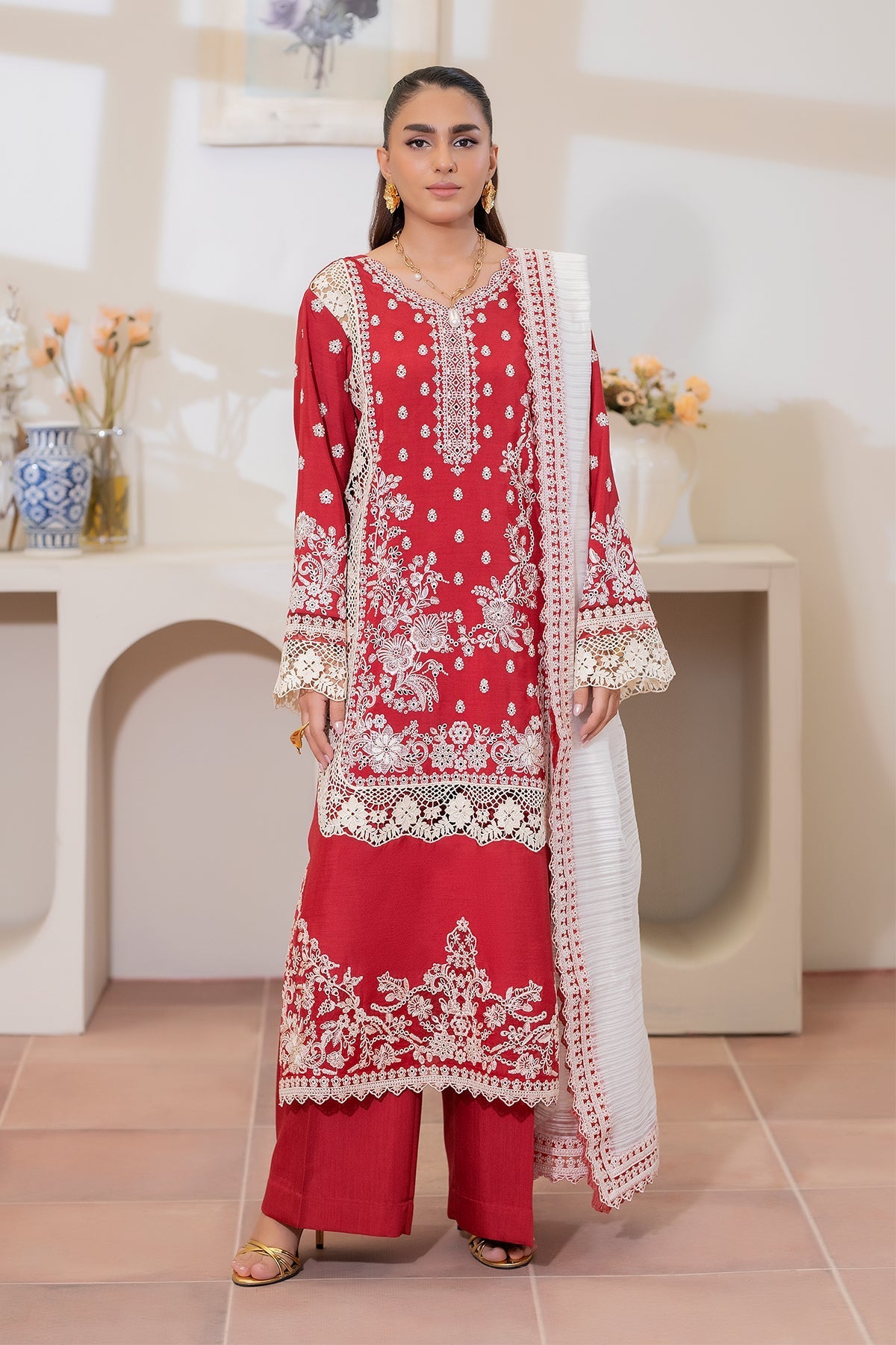 Rohi By Imrozia Serene Stitched 3 Piece Summer Collection'2025-IP-137 Mahrosh