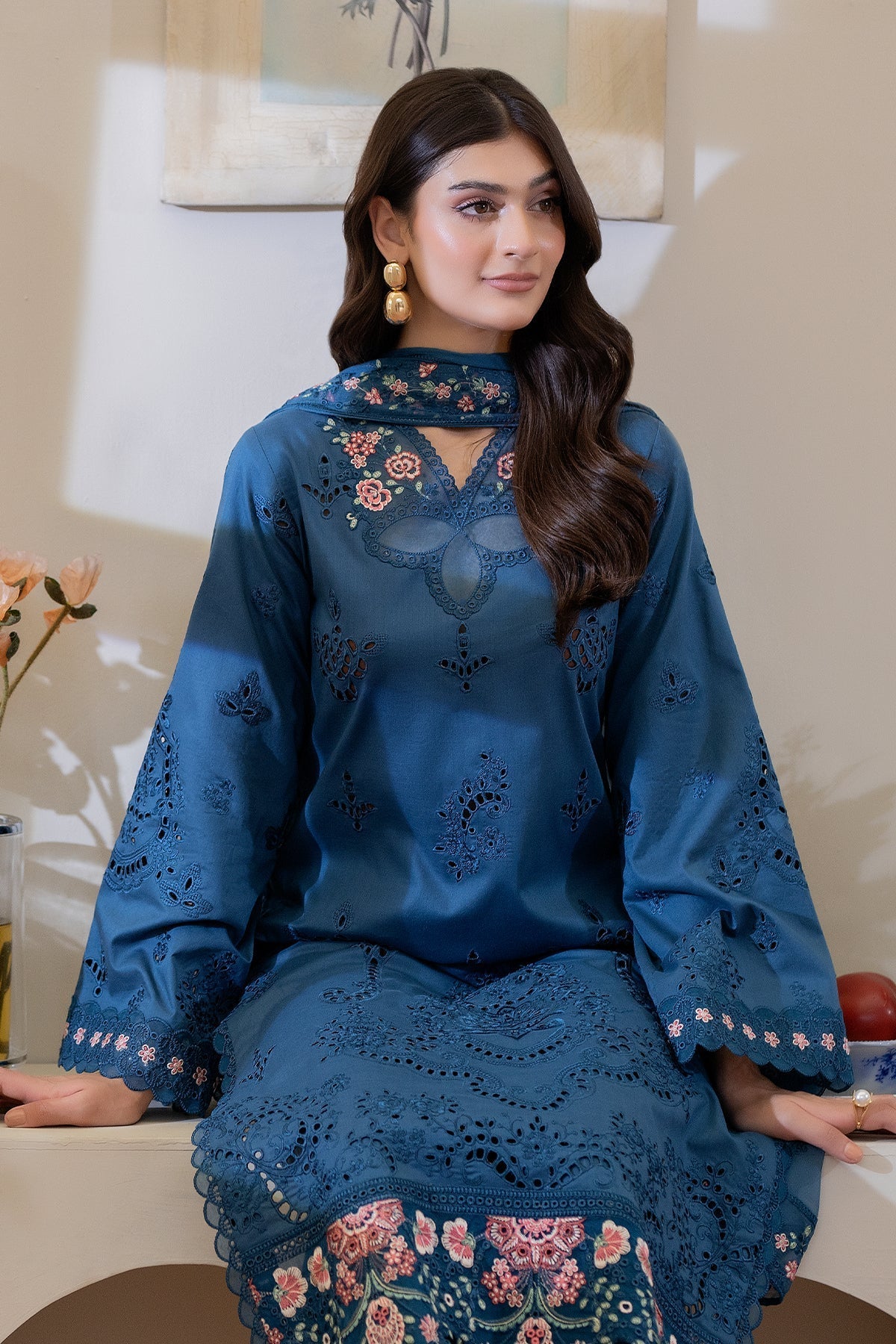 Rohi By Imrozia Serene Stitched 3 Piece Summer Collection'2025-IP-143 Kushar