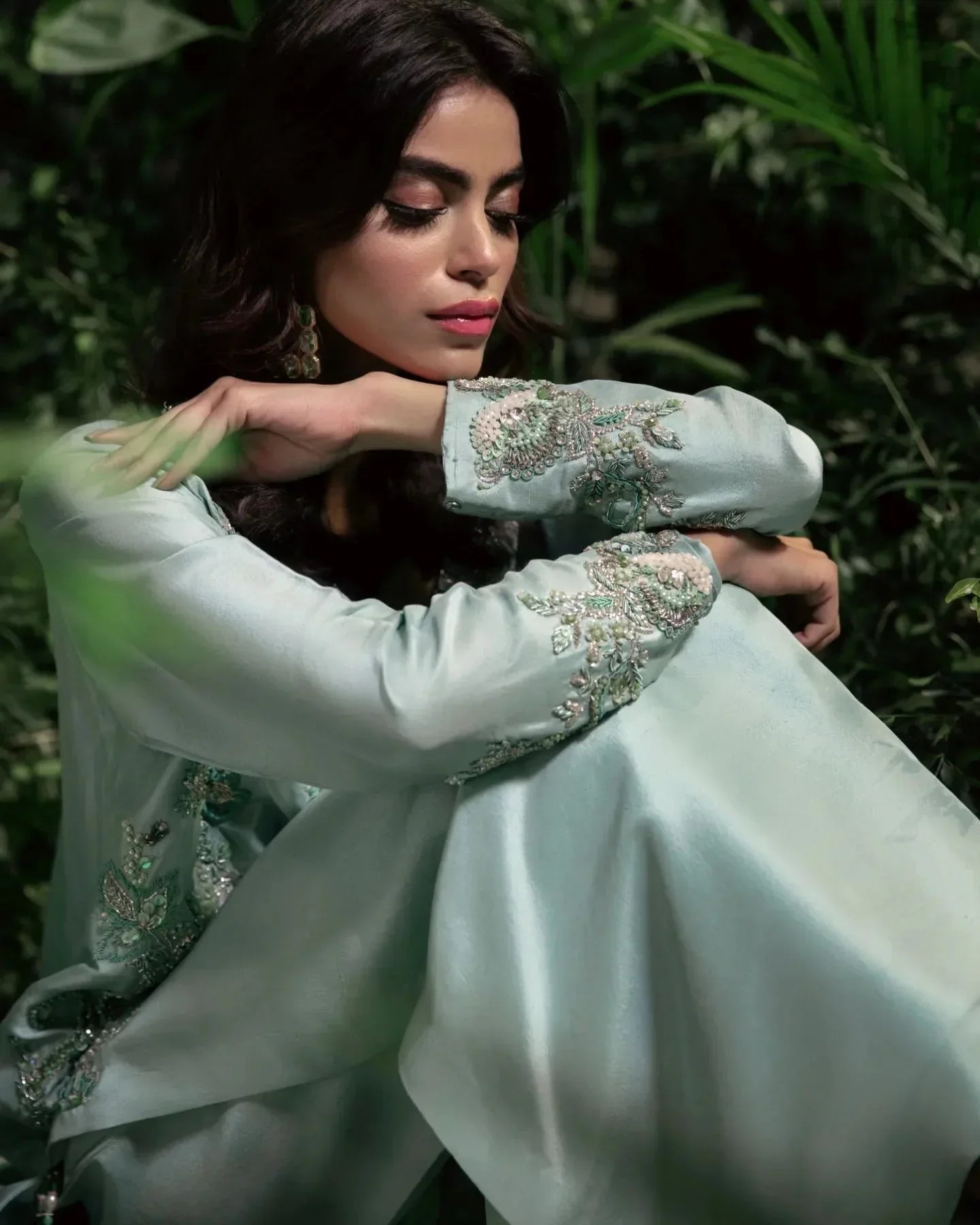 Luna By Mariam Malik Stitched 2 Piece Luxe Silk Pret Collection'2025-LUNA- Luxury Pret'24  - 3