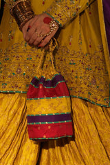 Bridal Pouch By Zaaviay Kasturi Pouch