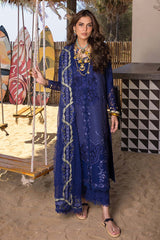 Saira Shakira Unstitched 3 Piece Luxury Lawn Suit-LEYLA-B