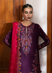 Hussain Rehar Unstitched 3 Piece Karandi A/W Suit-Liliana