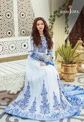 Asim Jofa Luxury Lawn Ajrl-07 Embroidered Lawn 3 Pcs