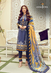 Asim Jofa Luxury Lawn Ajrl-03 Embroidered Lawn 3 Pcs