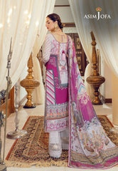 Asim Jofa Luxury Lawn Ajrl-14 Embroidered Lawn 3 Pcs