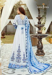 Asim Jofa Luxury Lawn Ajrl-07 Embroidered Lawn 3 Pcs