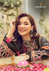 Asim Jofa Luxury Lawn Ajrl-06 Embroidered Self Jacquard Lawn 3 Pcs