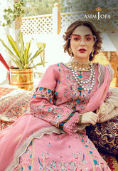 Asim Jofa Luxury Lawn Ajrl-04 Embroidered Self Jacquard Lawn