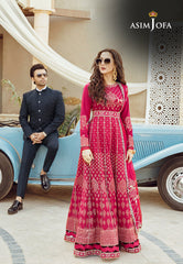 Asim Jofa Luxury Lawn Ajrl-20 Embroidered Woven Jacquard Lawn 3 Pcs