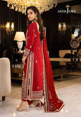 Asim Jofa Designers Limited Edition Ajrnd-26 Embroidered Stitched 3 Pcs