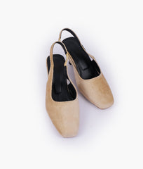 RTW Creation - Lux ivory slingback