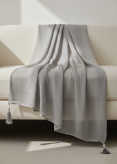 Nairah Crinkle Chiffon Dupatta Wrap-Grey Dupatta