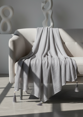 Nairah Crinkle Chiffon Dupatta Wrap-Grey Dupatta