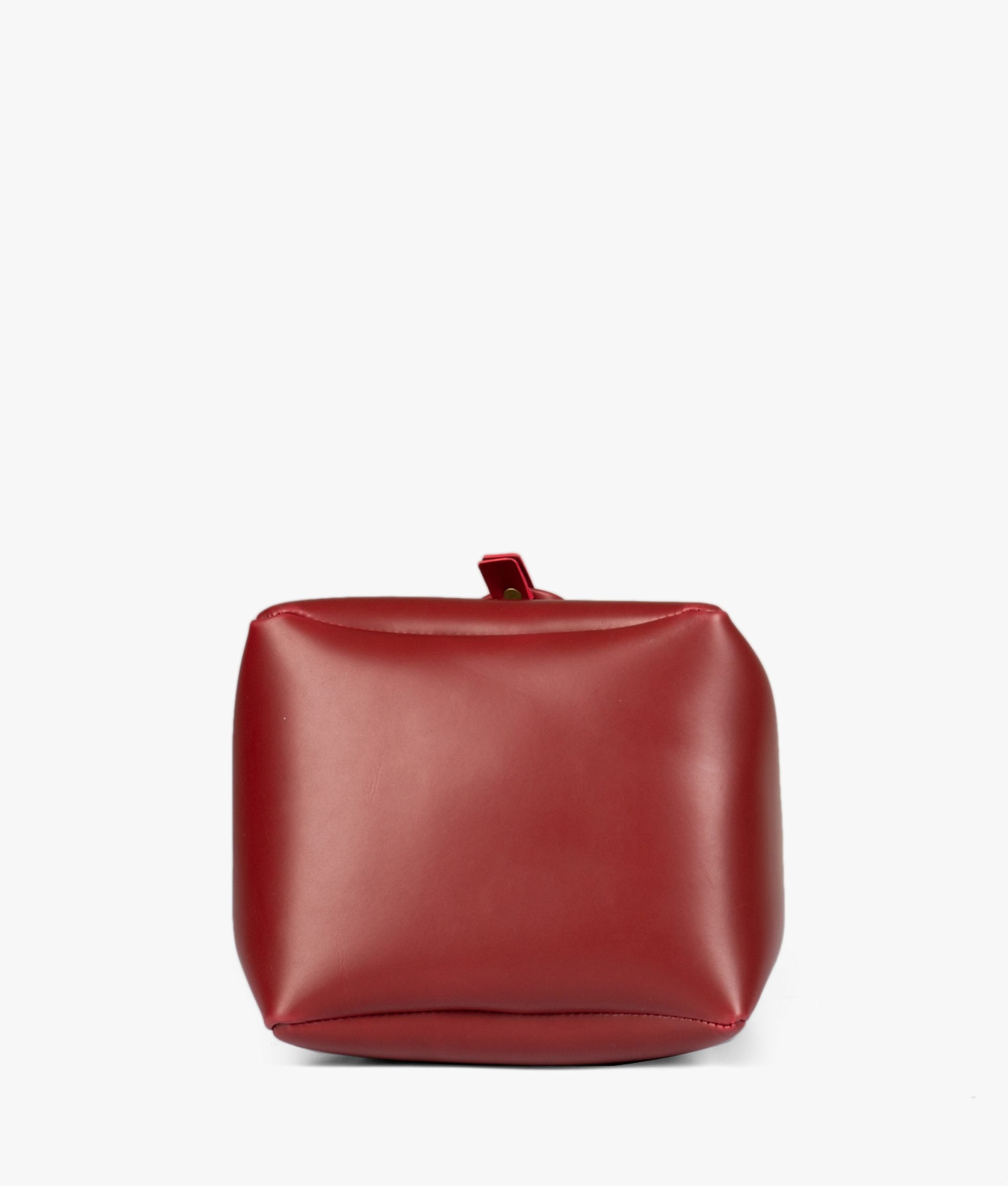 RTW Creation - Maroon drawstring bucket bag