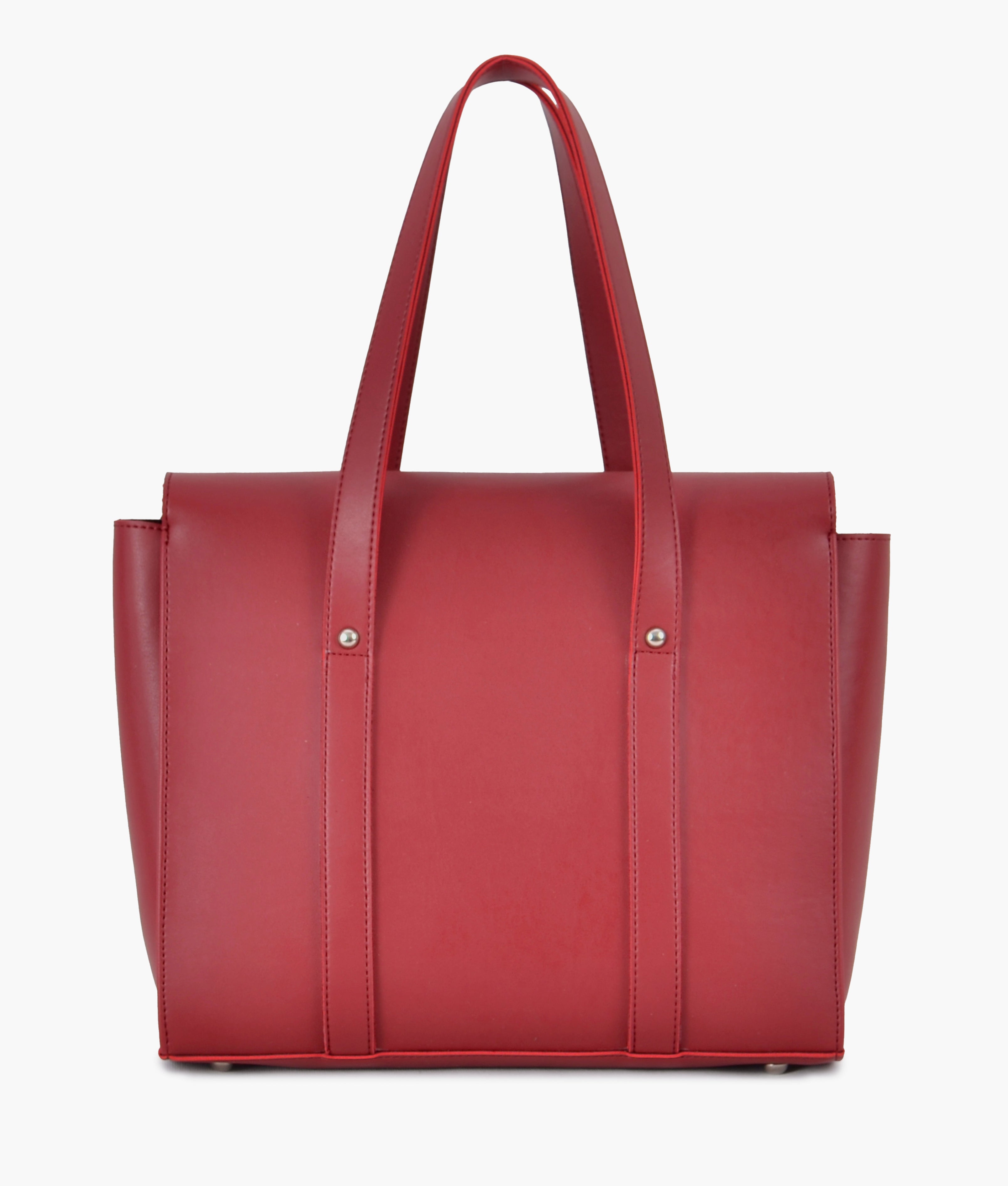 RTW Creation - Maroon carry-all satchel bag