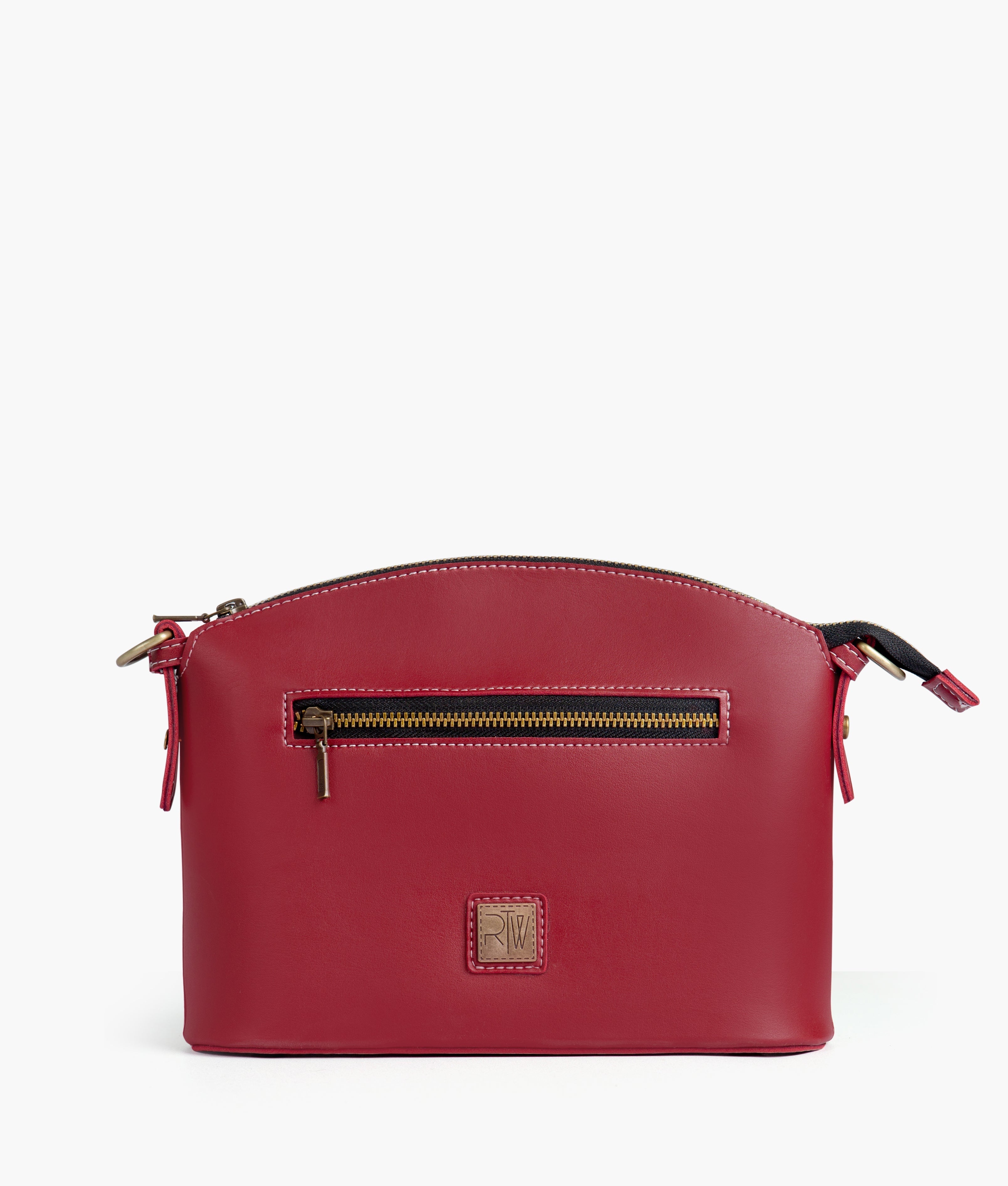 RTW Creation - Maroon dome cross-body bag