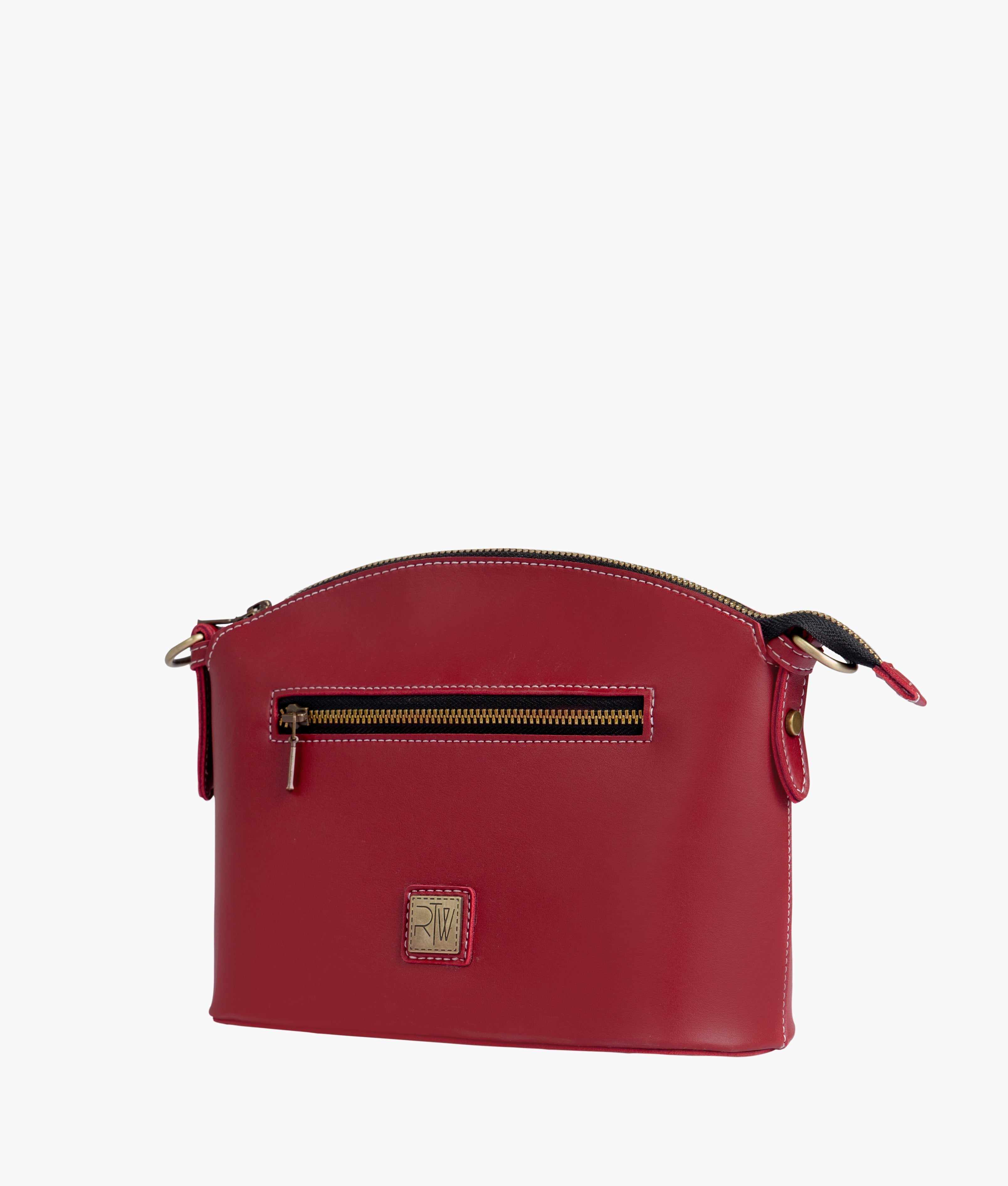 RTW Creation - Maroon dome cross-body bag