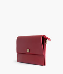 RTW Creation - Maroon envelope shoulder bag