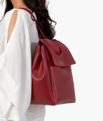 RTW Creation - Maroon mini backpack