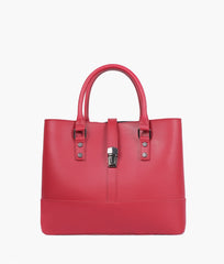 RTW Creation - Maroon multi-compartment shoulder bag