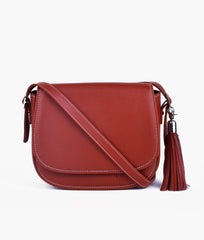 RTW Creation - Maroon saddle bag