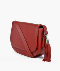 RTW Creation - Maroon saddle bag